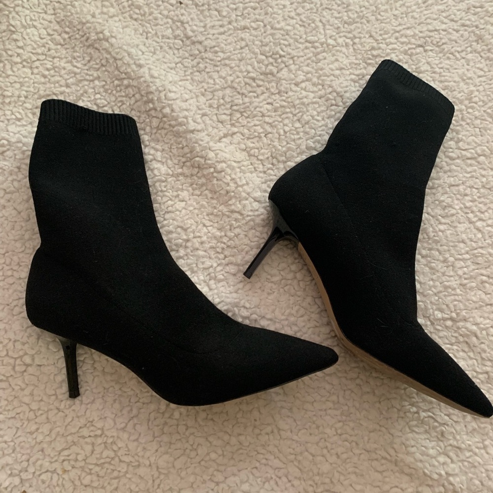 Aldo Black Heeled Boots for Women